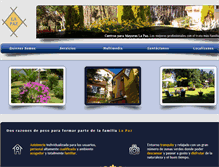 Tablet Screenshot of lapazservicios.com